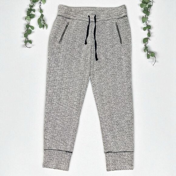 American Eagle Outfitters Jogger Pants Men’s L Gray Knit Tapered Sweatpants - Picture 1 of 3